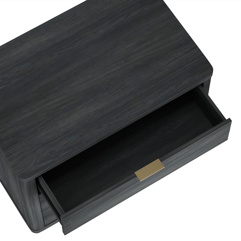 Manhattan Comfort Evelyn 32" Nightstand (3-Drawer)