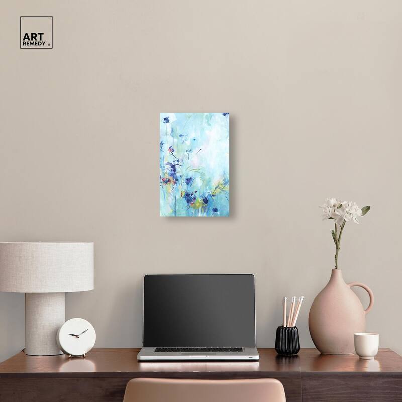 Heavenly Blue I Canvas by Art Remedy, Gallery Wrapped