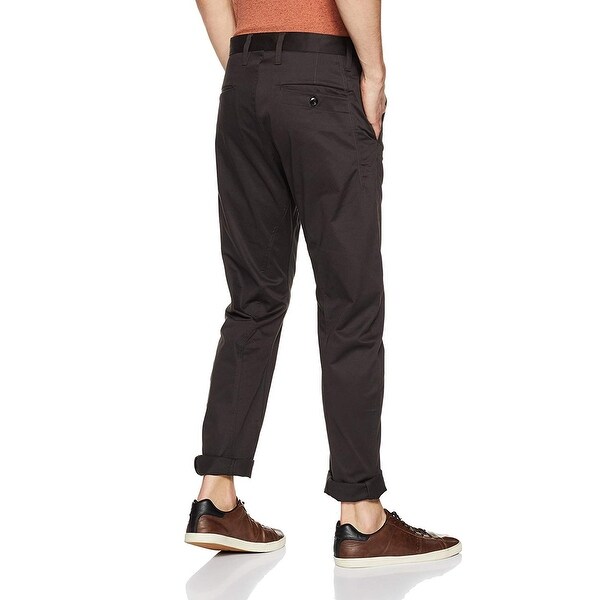 Shop G Star Raw Men's Bronson Tapered Chino, Raven, 33x34 Shop G Star Raw Men's Bronson Tapered Chino, Raven, 33x34