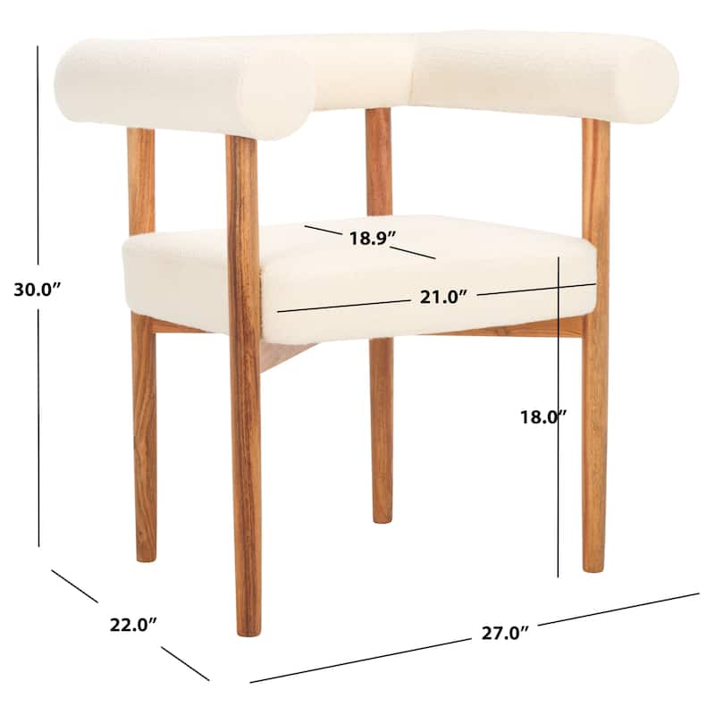 SAFAVIEH Couture Carrigan 18-inch Dining Chair - 27Wx22Dx30H