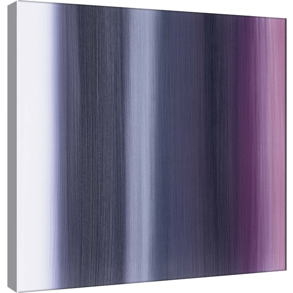 PTM Images 9-100934 PTM Canvas Collection 12" x 12" - "Royal Curtain A" Giclee Abstract Art Print on Canvas