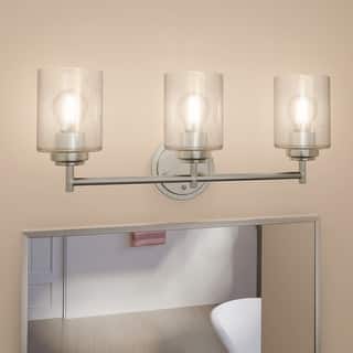 Kichler Lighting Winslow 3-light Brushed Nickel Bath Vanity Light