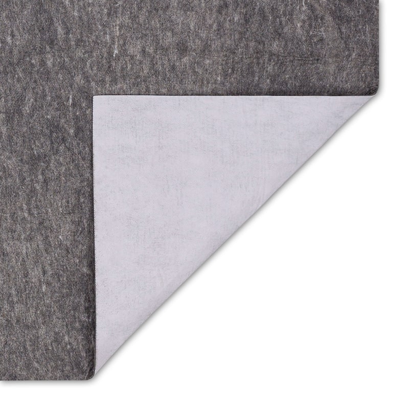 Mohwk Home Non Slip 1/4 Inch Thick Rug Pad - Grey