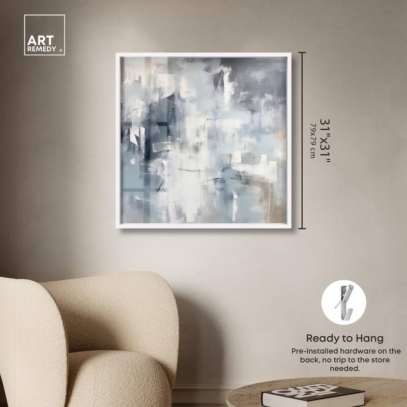 Enigma of Blue Shadowbox by Art Remedy