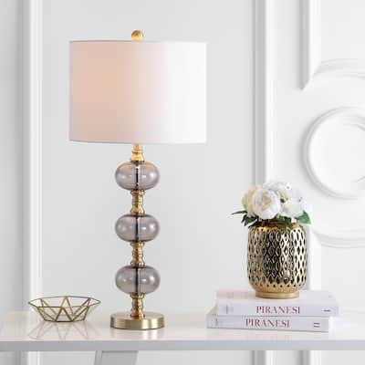 SAFAVIEH Lighting 30" Marcelo LED Table Lamp (Set of 2) - 14"x14"x30"
