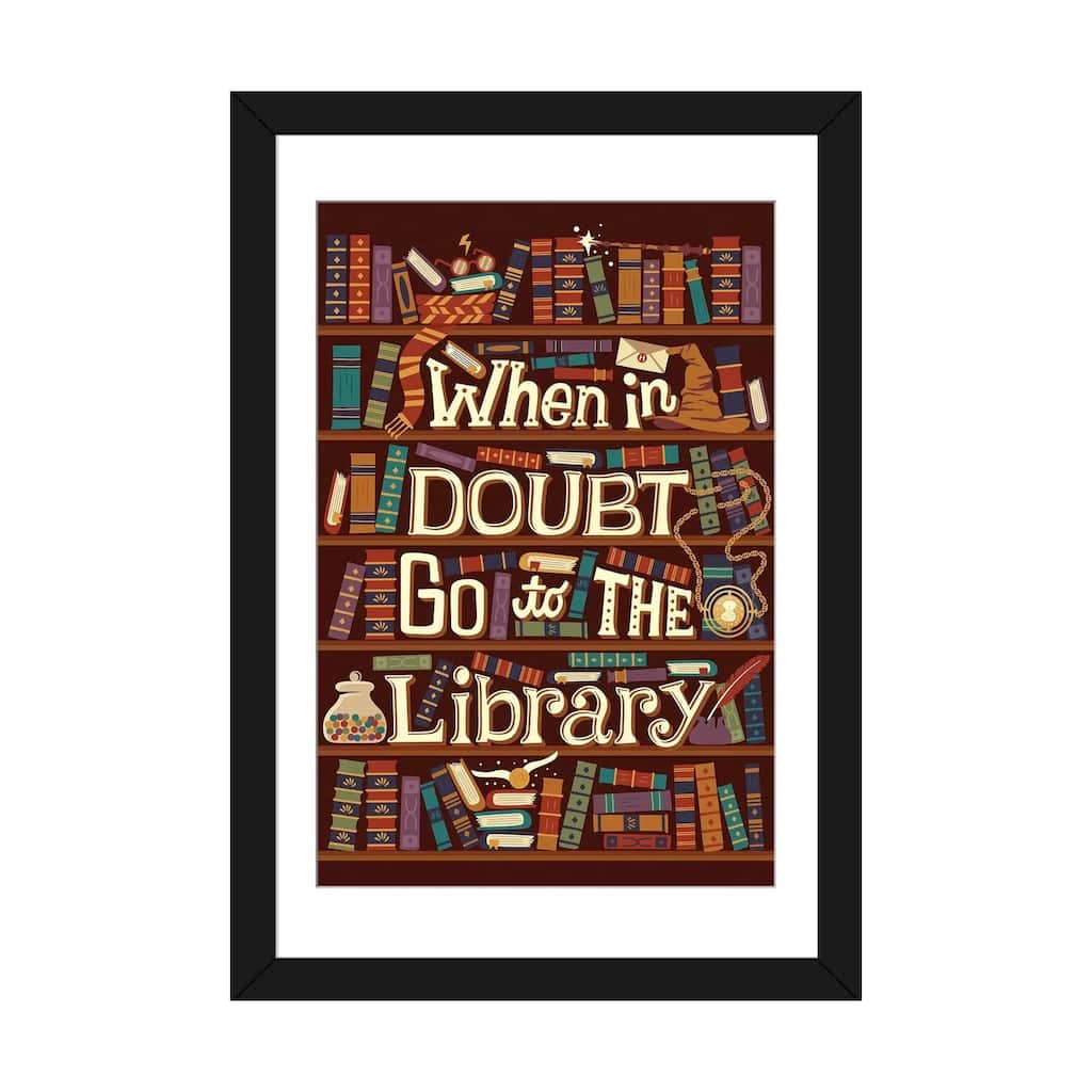 iCanvas "Library" by Risa Rodil