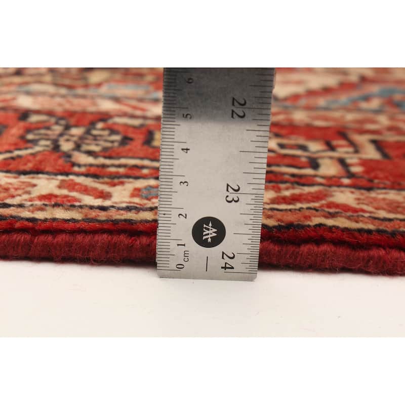 ECARPETGALLERY Hand-knotted Anatolian Vintage Navy Wool Rug - 4'3 x 7'0