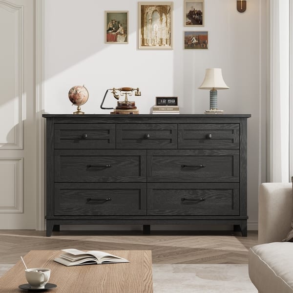 wood dresser chest Wood Dresser 3+3 Drawers Chest Woodland