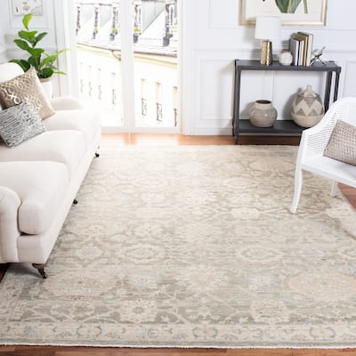 SAFAVIEH Hand-Knotted Oushak Catharien Traditional Wool Rug