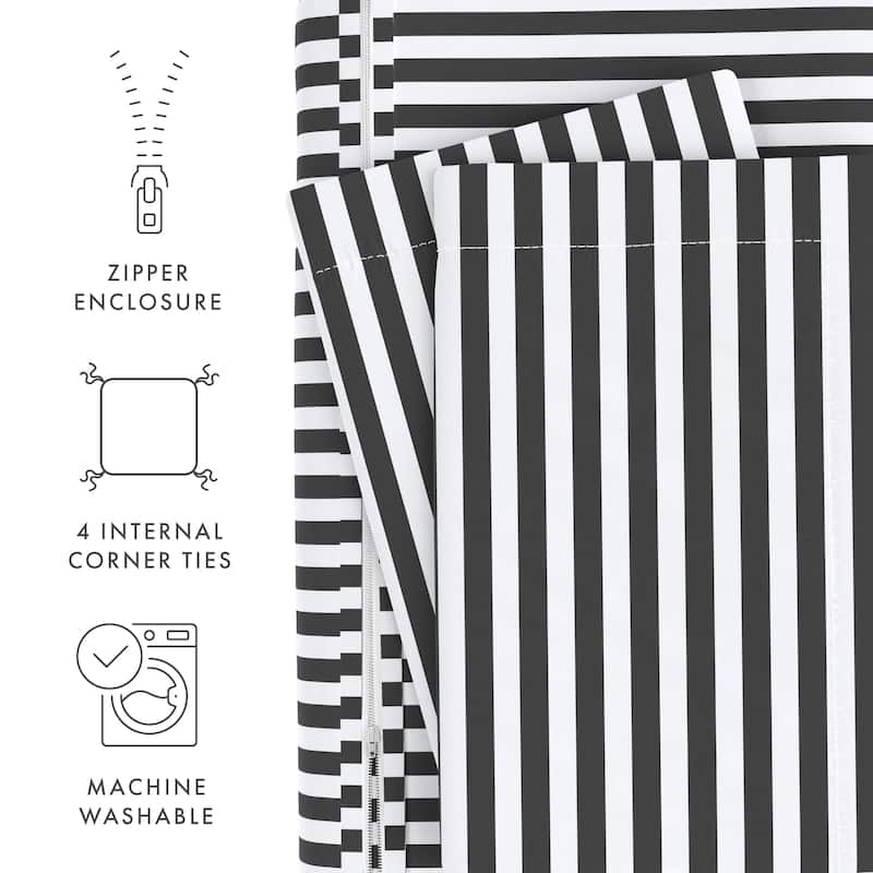 Becky Cameron Ribbon 3-piece Duvet Cover Set