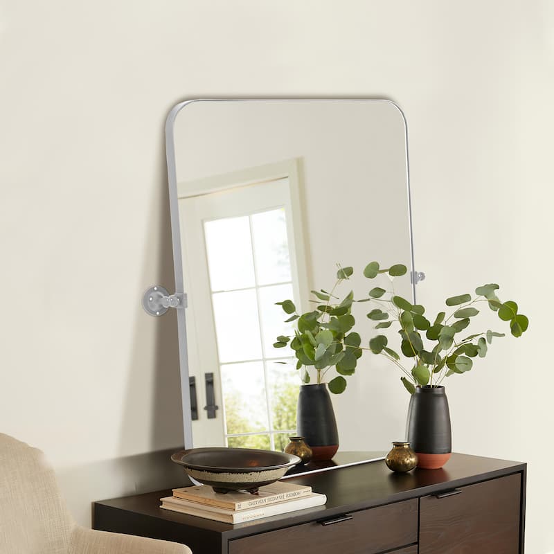 Modern Iron Wall-mount Decor Hanging Glam Mirror