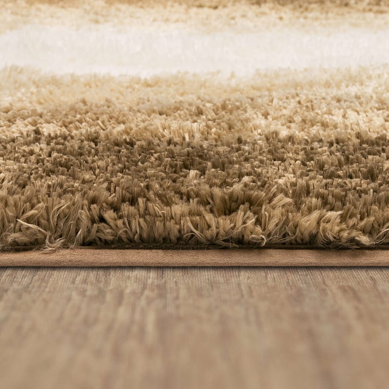 Mohawk Home Machine Washable Ombre Border Bath Rug