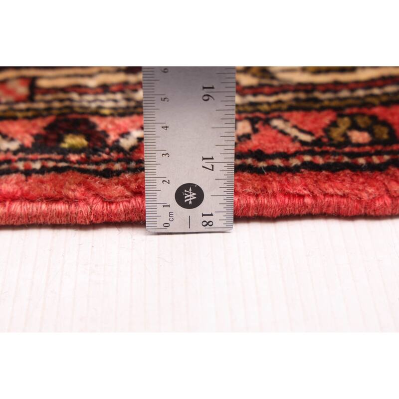 ECARPETGALLERY Hand-knotted Konya Anatolian Light Red Wool Rug - 2'6 x 13'0