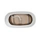 preview thumbnail 64 of 173, Adler Soaking Bathtub in Glossy White