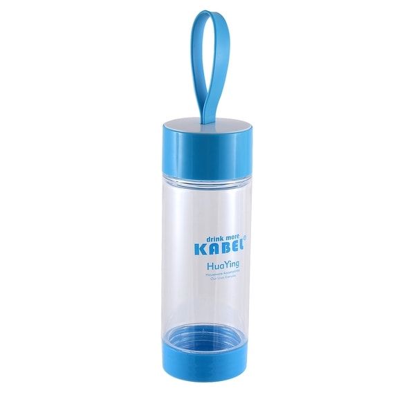 Portable Handhold Camping Drinking Cup Tea Water Bottle 480ML Blue
