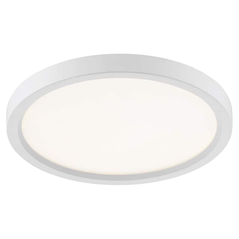 James Allan Randolph 11" Wide LED Flush Mount Ceiling Fixture