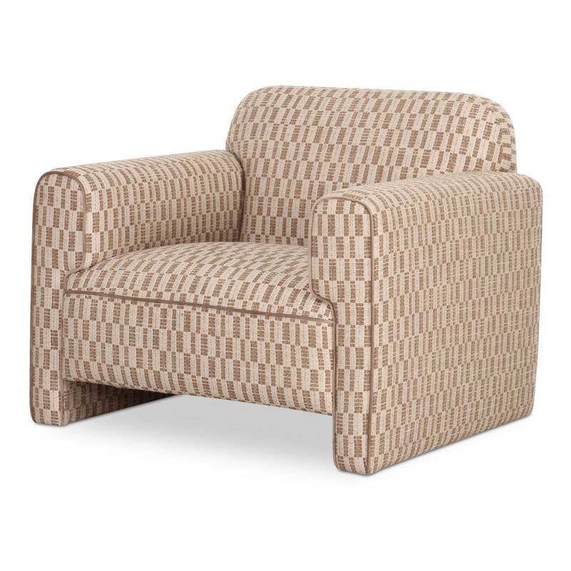NADAAL STUDIOS Auden, Accent Chair With Rolled Arms - 34"W x32.7"D x28.9"H