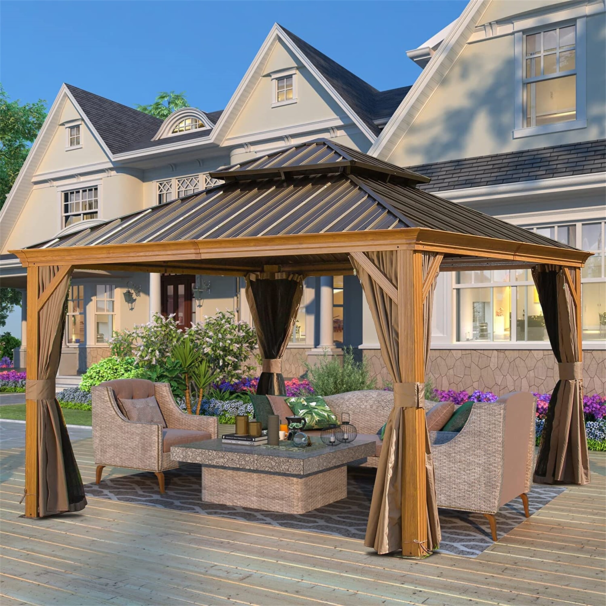 Gazebo shop netting 12x12