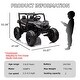 preview thumbnail 28 of 26, 24V 2seater Side by Side 4x4 Ride on Off-Road Truck with Parent Remote Control and two safety belts