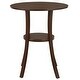 preview thumbnail 23 of 22, Irvi Traditional Rubberwood 3-Piece Barstool Counter Height Dining Set by Furniture of America