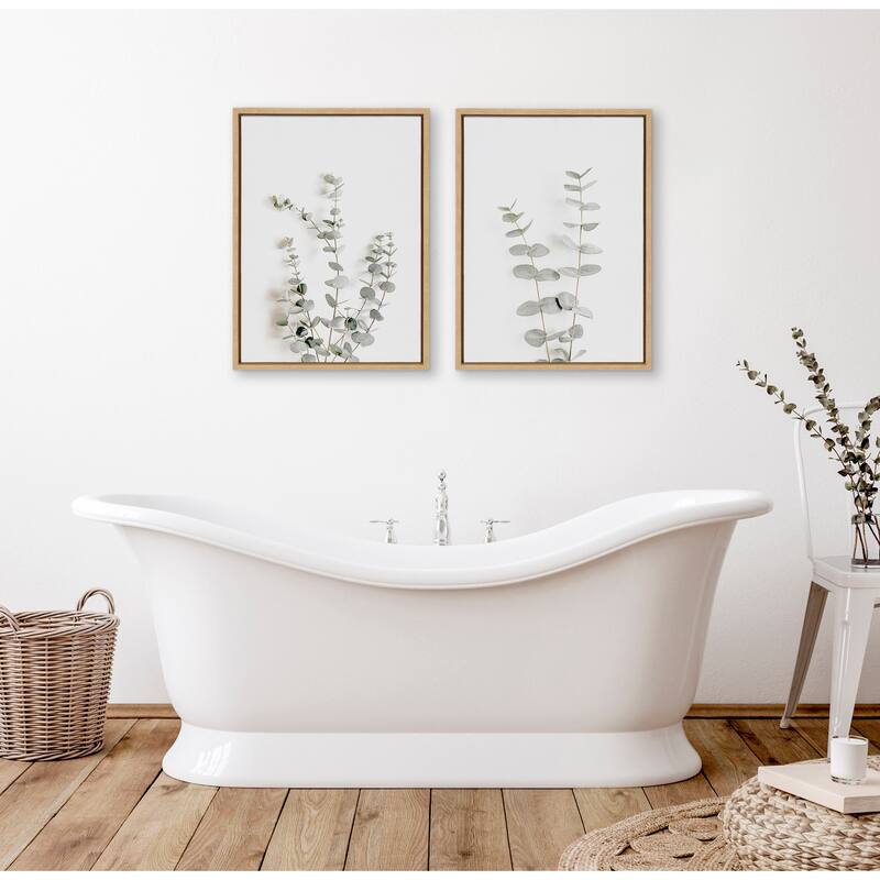 Kate and Laurel Sylvie Neutral Canvas by The Creative Bunch Studio
