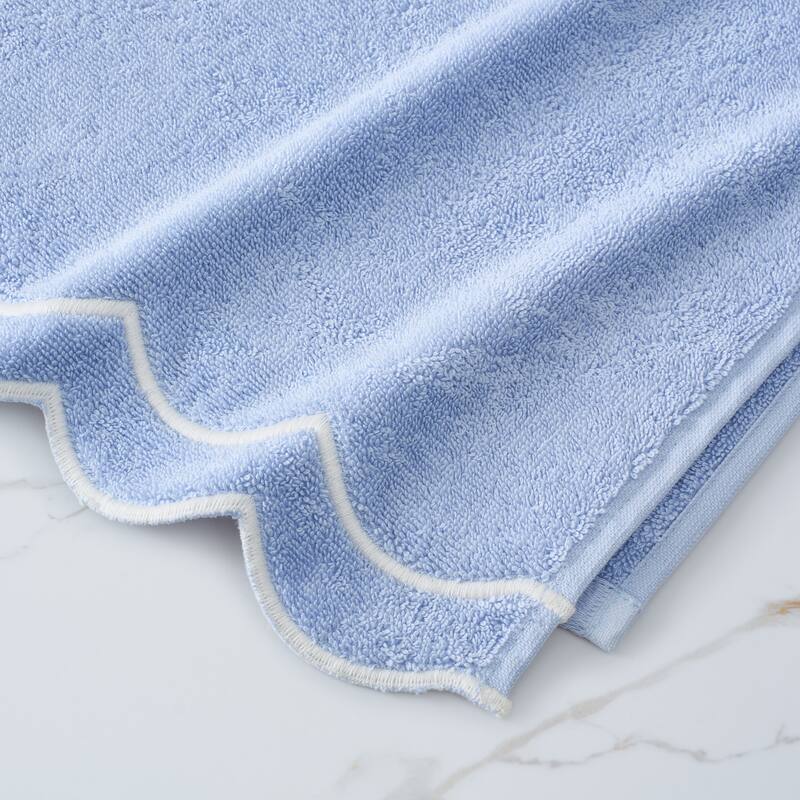 Peri Home Scallop Hand Towel - 16x27