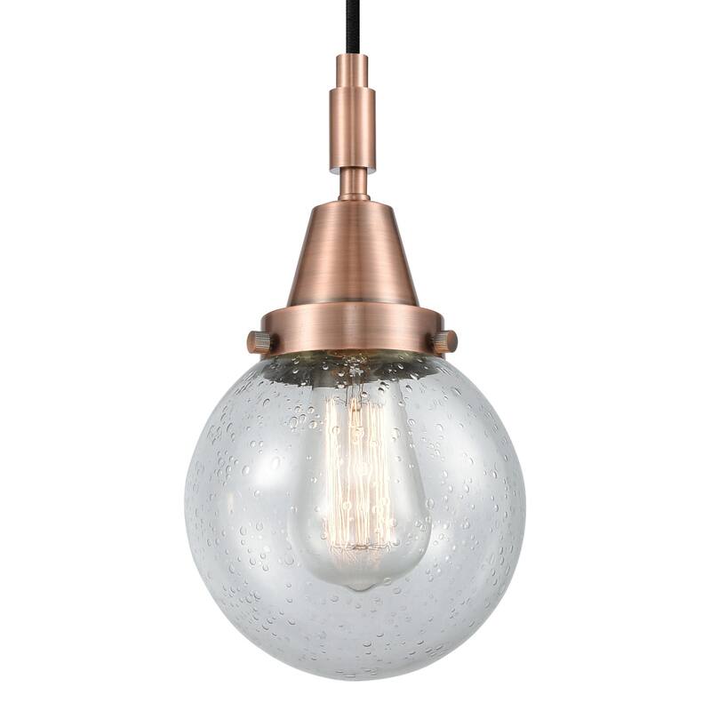 Innovations Lighting 447-1P-G204-6 Beacon 6" Wide Mini Pendant with