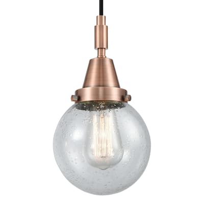 Innovations Lighting 447-1P-G204-6 Beacon 6" Wide Mini Pendant with