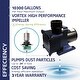 preview thumbnail 37 of 57, Alpine Corporation Cyclone Pump for Ponds, Fountains, Waterfalls, and Water Circulation