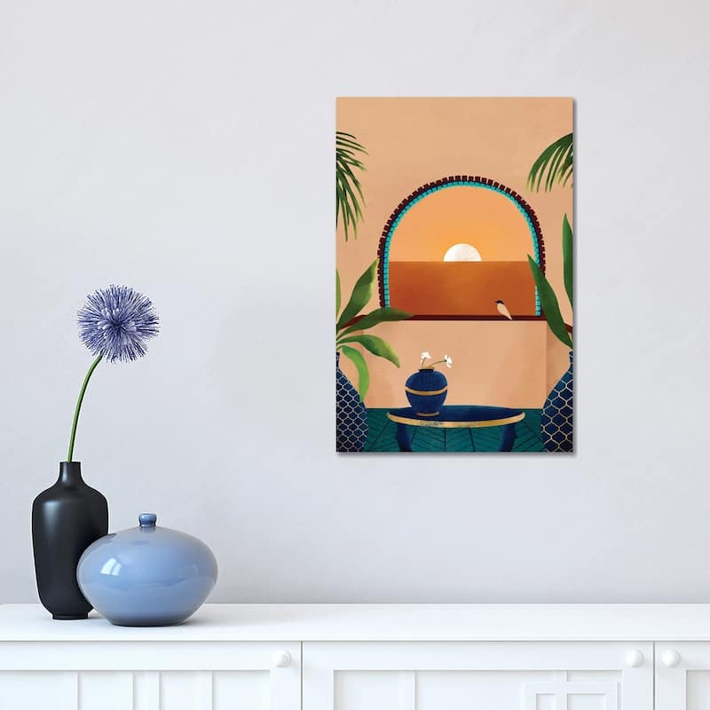 iCanvas "Sunset Balcony" by Bria Nicole Canvas Print - 18x12x1.5