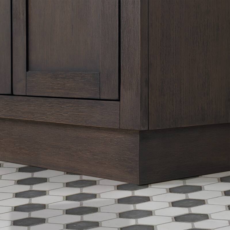 Chestnut 72" Double Bathroom Vanity Vanity Only