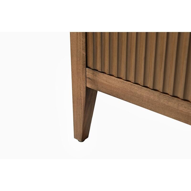 Vanity Art 20" Single Sink Bathroom Vanity Cabinet with Ceramic Top