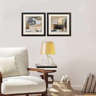 Paragon Abstract Expressions Framed Art - Set of 2