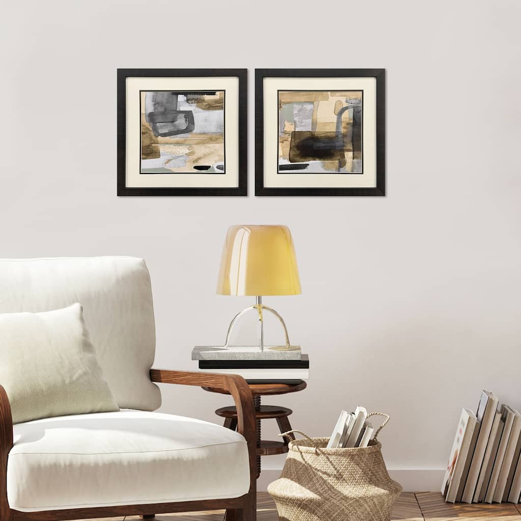 Paragon Abstract Expressions Framed Art - Set of 2