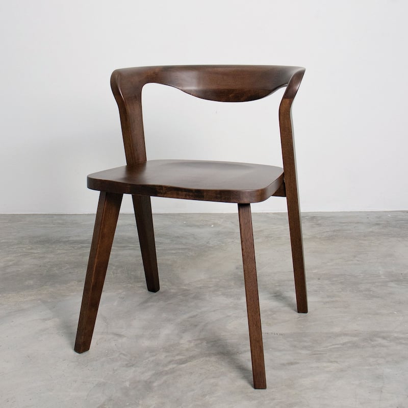 Furniture of America Abigail III Mid-century Modern Handcrafted Solid Hardwood Side Chair (Set of 2)