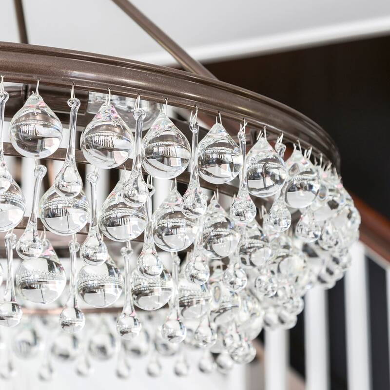 Crystorama Lighting Group Calypso 6 Light 30" Wide Chandelier with