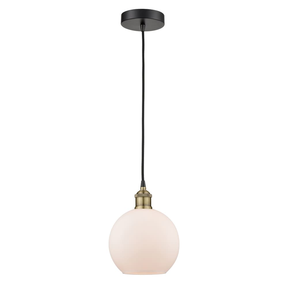 Innovations Lighting Athens - 1 Light 8" Cord Hung Mini Pendant