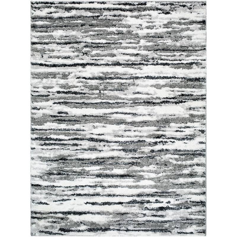 Livabliss Transitional Portofino Stripe Area Rug