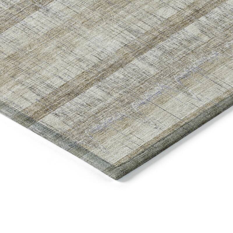 Machine Washable Indoor/ Outdoor Chantille Abstract Ombre Rug