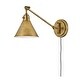 preview thumbnail 1 of 1, Hinkley Arti 1-Light Sconce in Heritage Brass