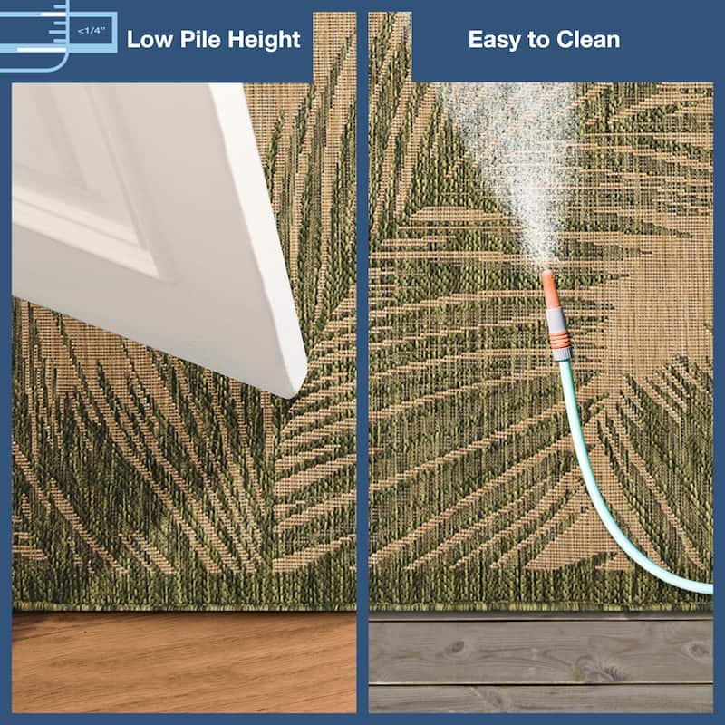 Liora Manne Carmel Fronds Indoor/Outdoor Rug