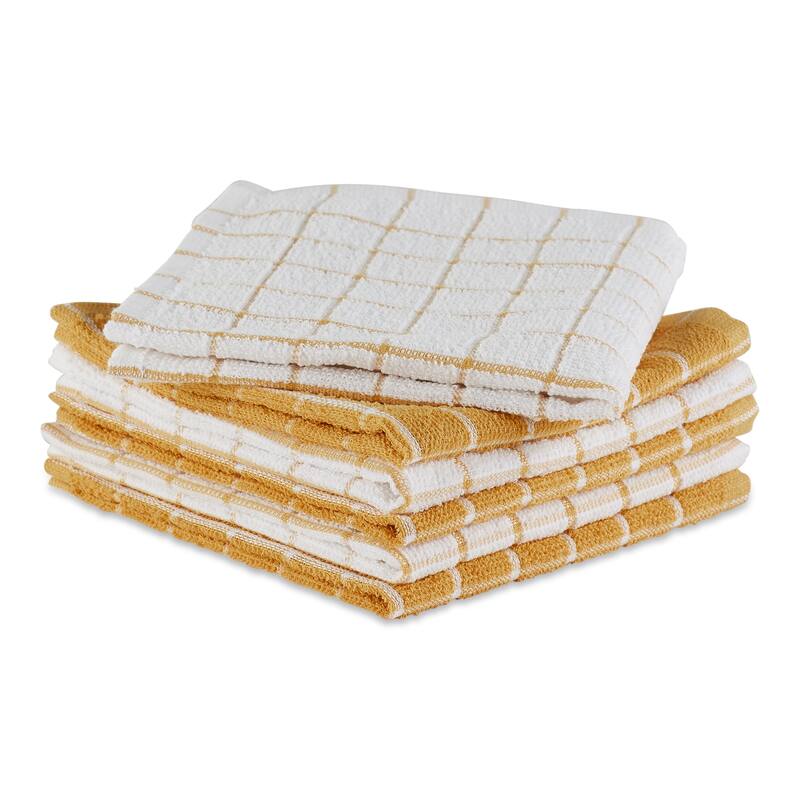 DII Artichoke Combo Windowpane Dishcloth (Set of 6)