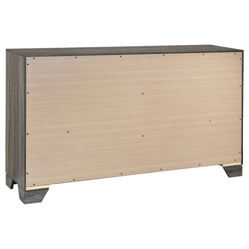 Wright Bedroom Set Brown Oak