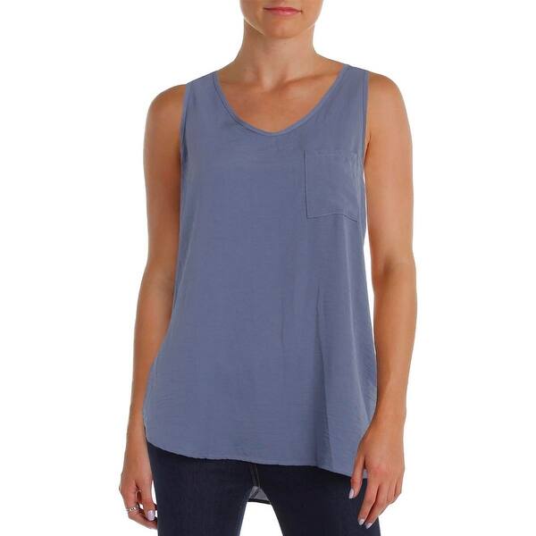 aqua sleeveless top
