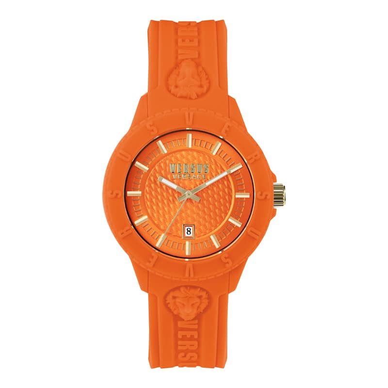 Versus Versace Tokyo R Strap Watch - Orange
