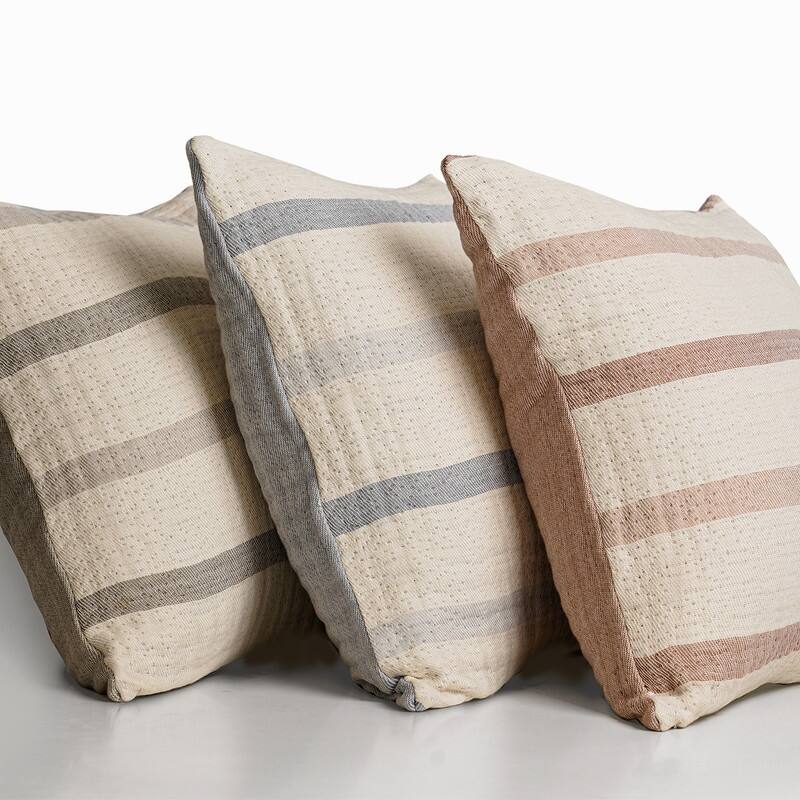 Farm to Home Horizon Decorative Pillow, Soft Reversible Cotton