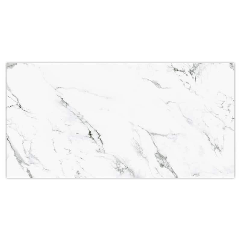Merola Tile Timeless Calacatta 12-7/8" x 25-5/8" Porcelain Floor and Wall Tile