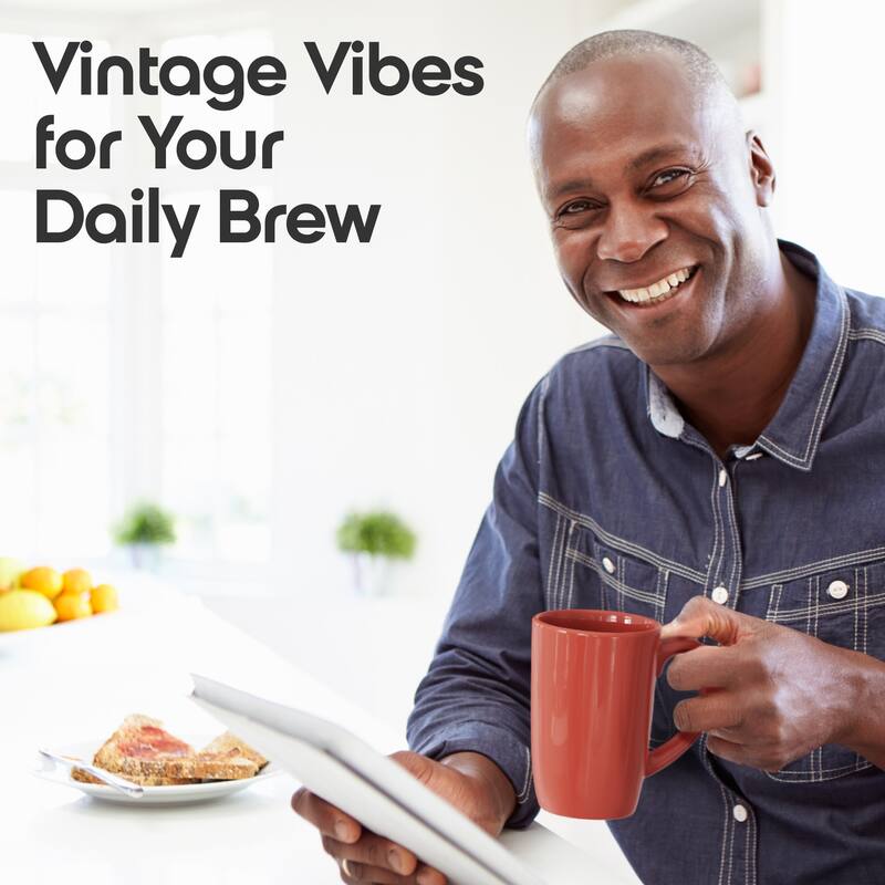 Omniware Teaz Cafe 18 oz Mug with Matte Finish - 3.5" D x 7.75" H