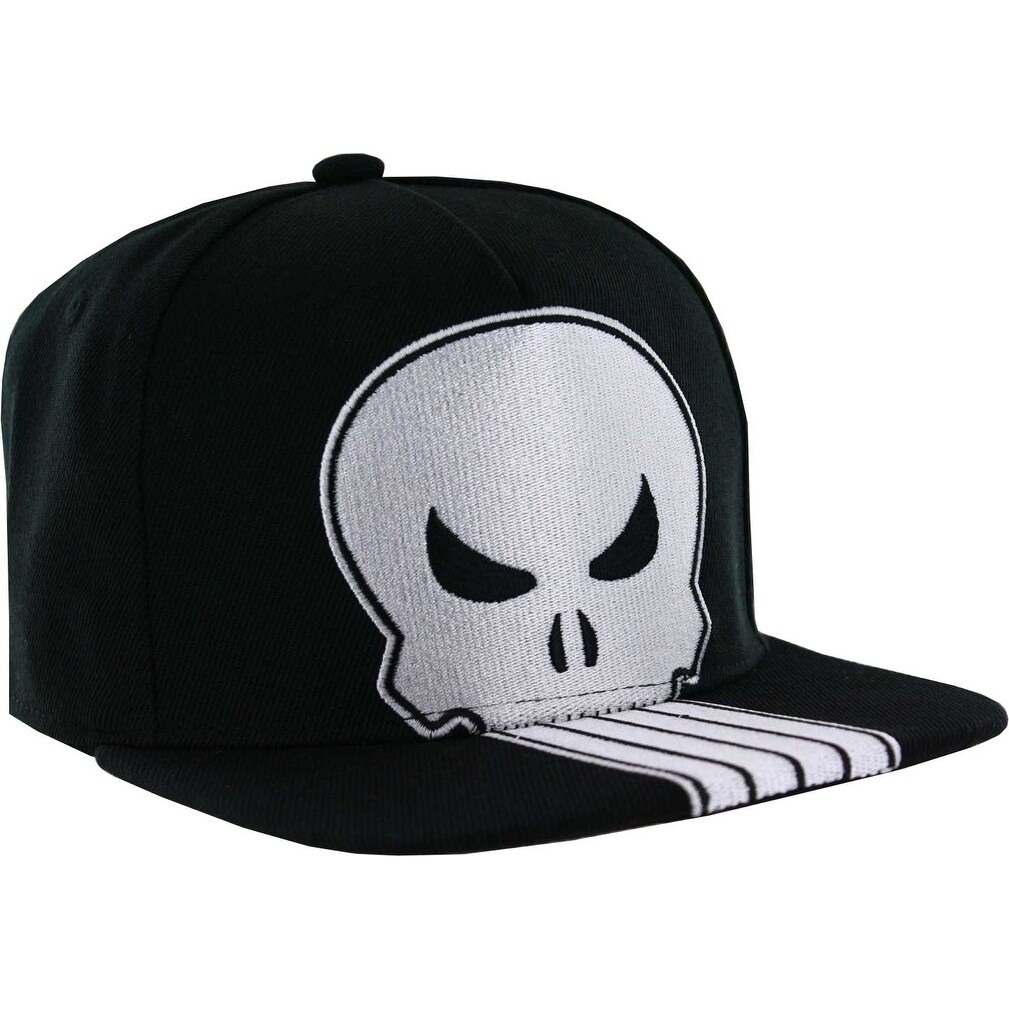 Shop Marvel Comics Punisher Logo Hat Overstock 22427350
