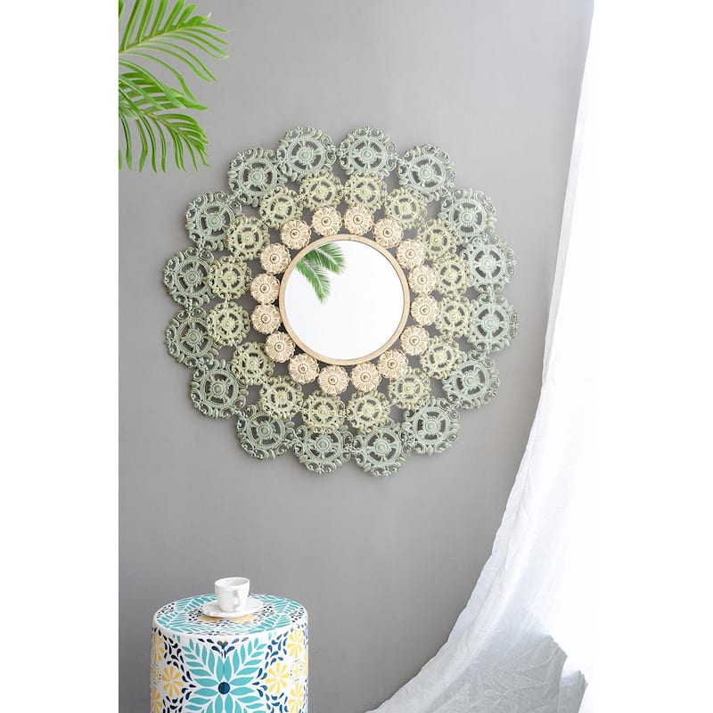 38" McGuire Medallion Mirror